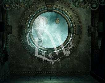 digital steampunk backdrop, metal gears,  Photoshop editing background, photography backdrop, photo composting overlays