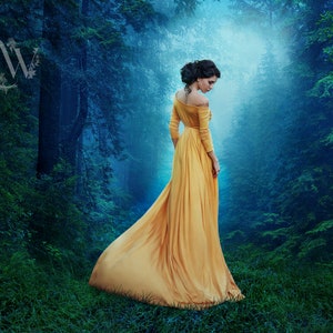 Fantasy Forest Digital Background: Lush Night Woods Photo Overlay (JPEG)