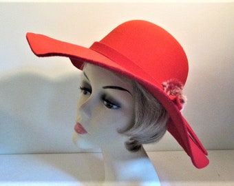 Red Hat - Flirty Felt - Red Hat Society Lady Accessory (WCC103)