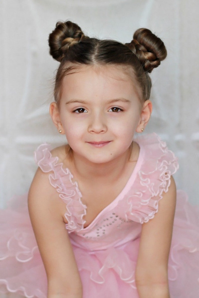 Twin Ballerina Hair Bun Makers Mini Set of 2 Bun Forms Etsy España