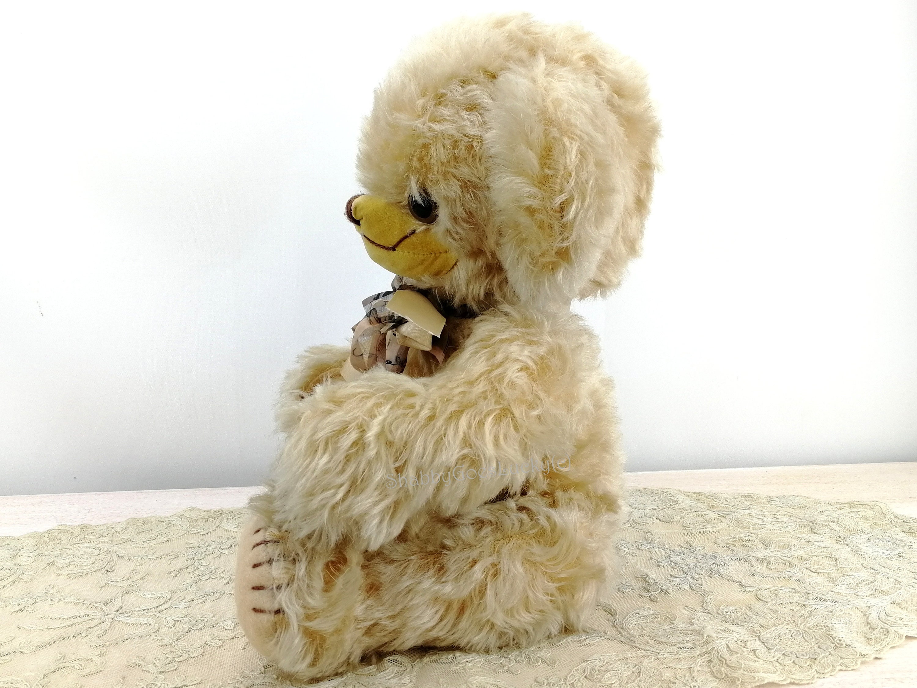Vintage Cheeky Merrythought Plush Yellow #717d15 | eBay