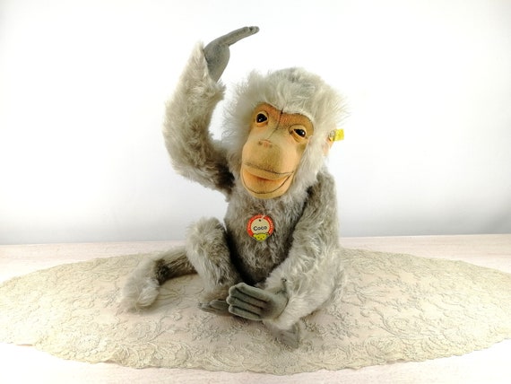 Steiff Baboon Coco With All Ids 14 Inches Produced 1951 to