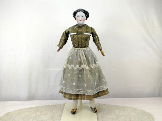 アンティークチャイナヘッドドール