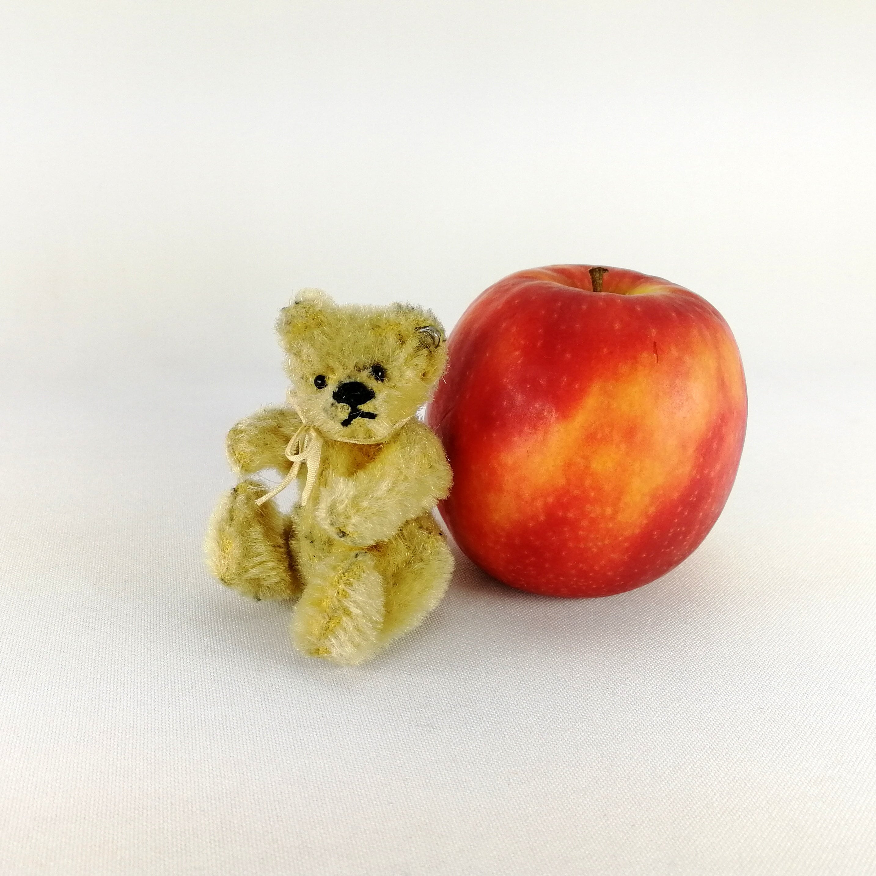 SOLD Miniature teddy bear 3 inches