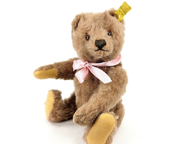 Steiff Teddy Bear With Ids 10 Inches Vintage 1965 to 1966 Produced