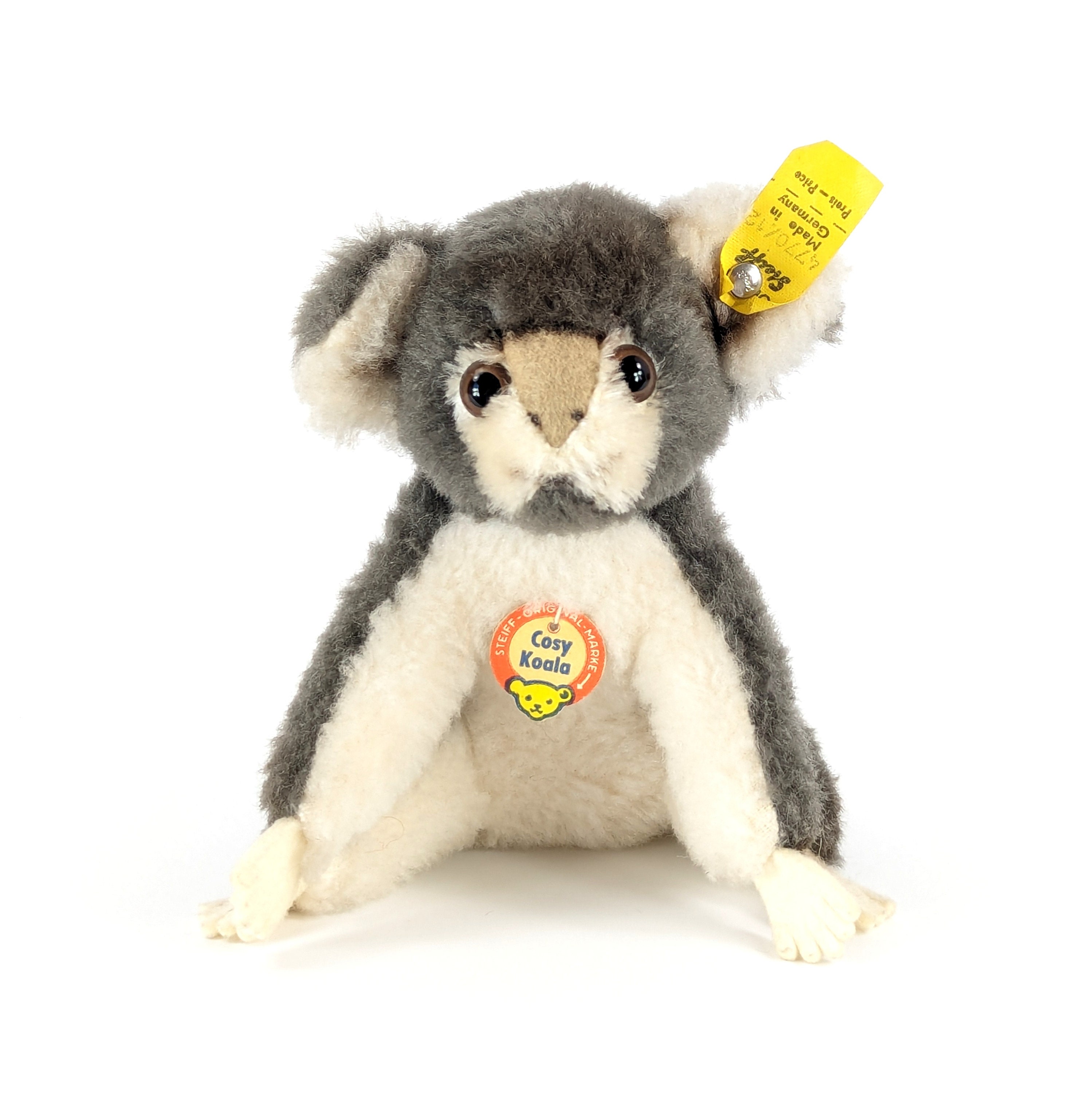 Steiff Cosy Koala All Ids 5 Inches Vintage 1970 to 1975 Produced