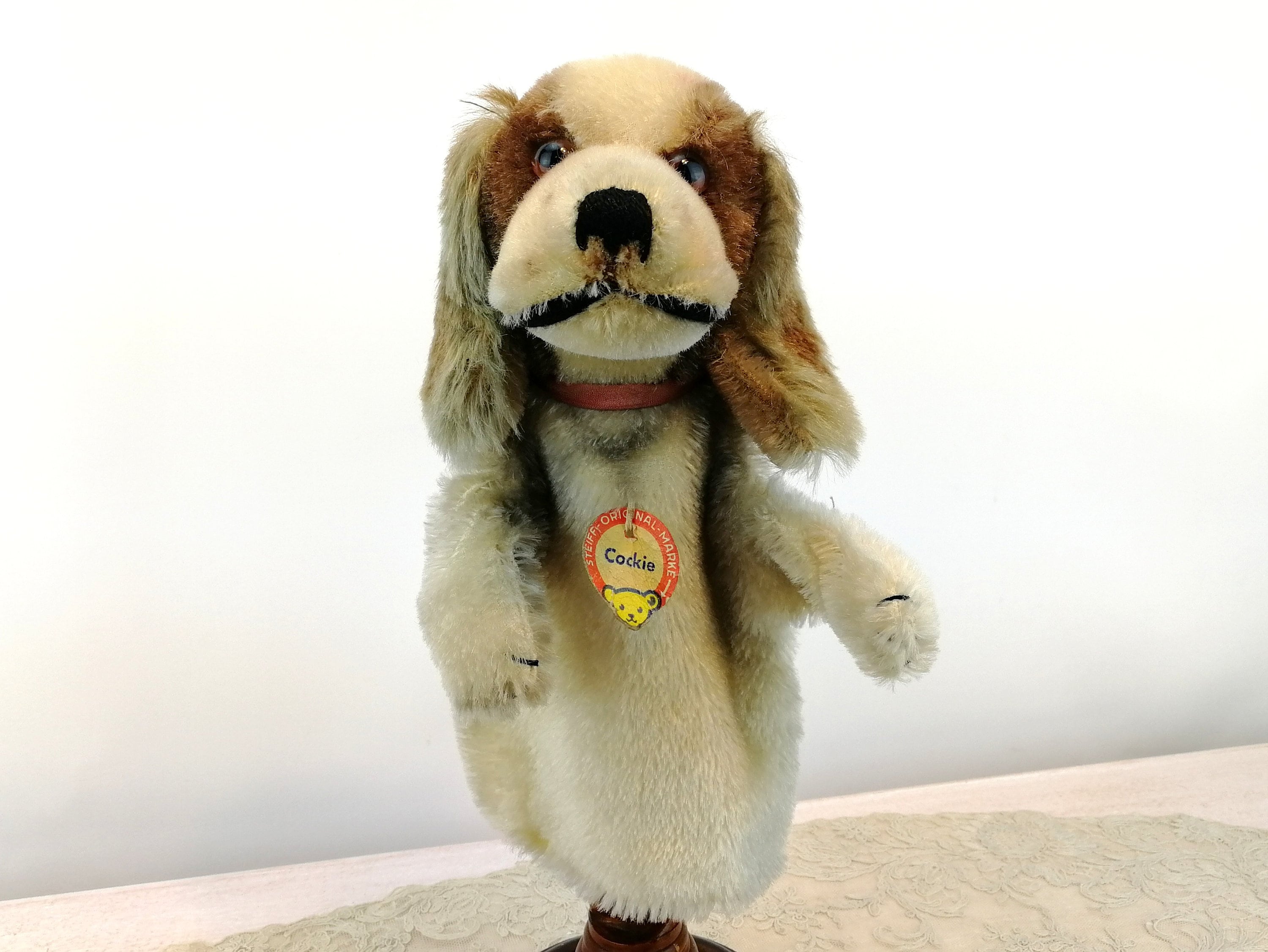 Steiff Hand Puppet Spaniel Dog All Ids 