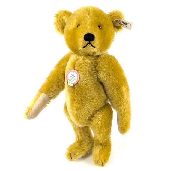 Steiff Teddy Bear Petsy 1927 All Steiff Ids 14 Inches Vintage