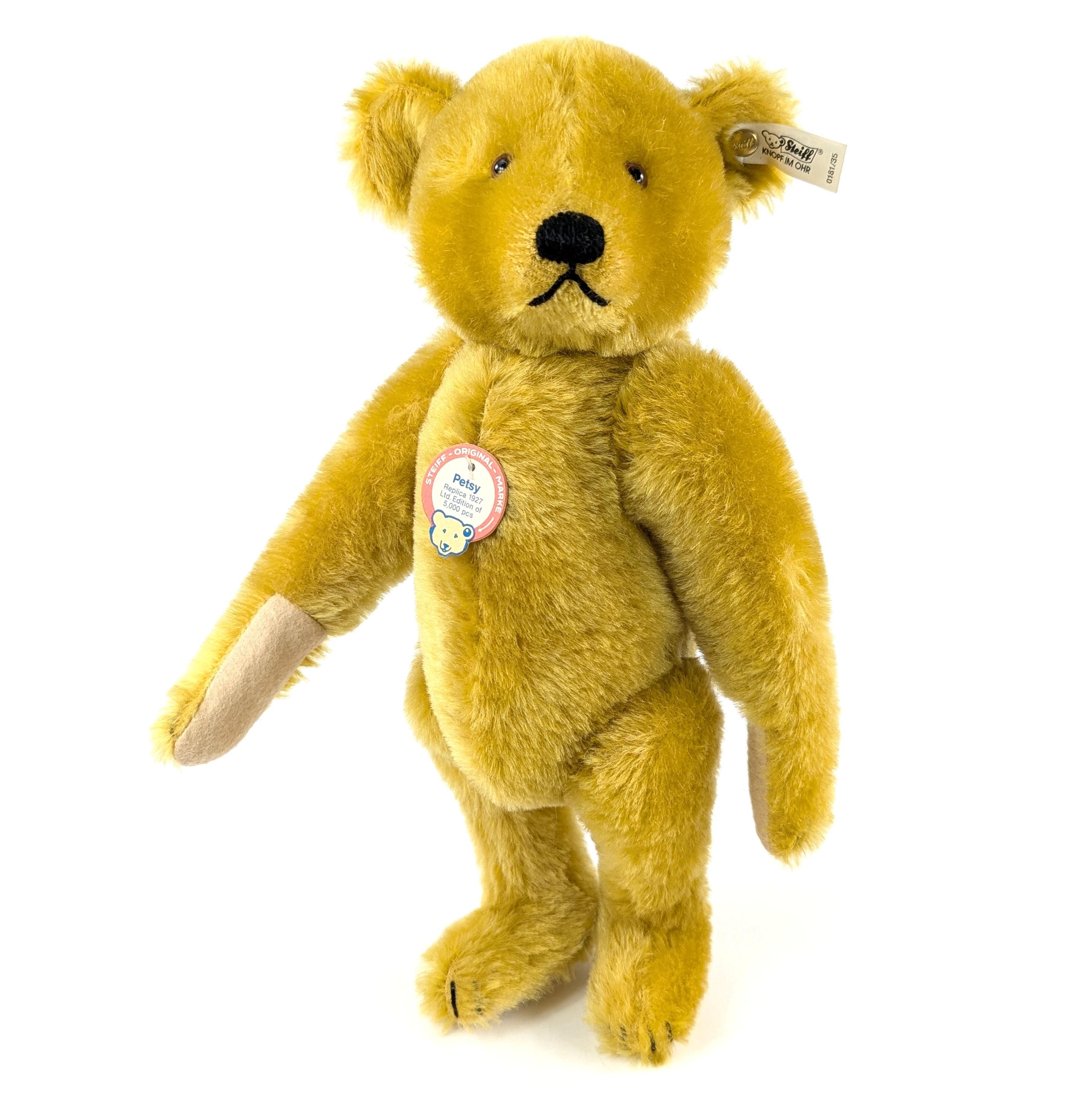 シュタイフ テディベア ペッツィー 1927年製 シュタイフ全ID 14インチ