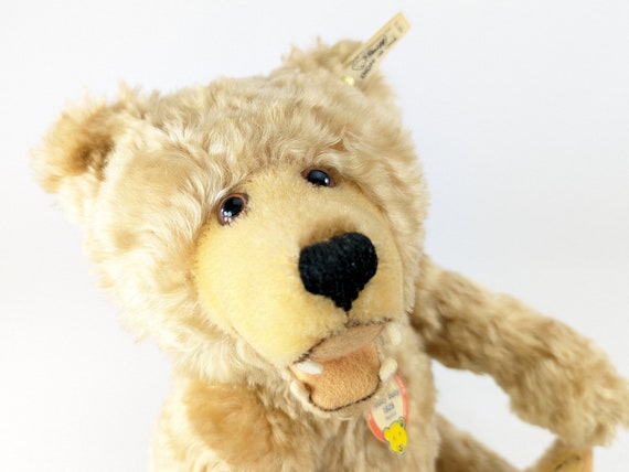 Steiff Teddy Baby 1929 With Teeth Vintage Replica Bear Mint