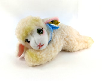 Steiff Floppy Lamby all IDs 9 inches 1978 to 1982 vintage