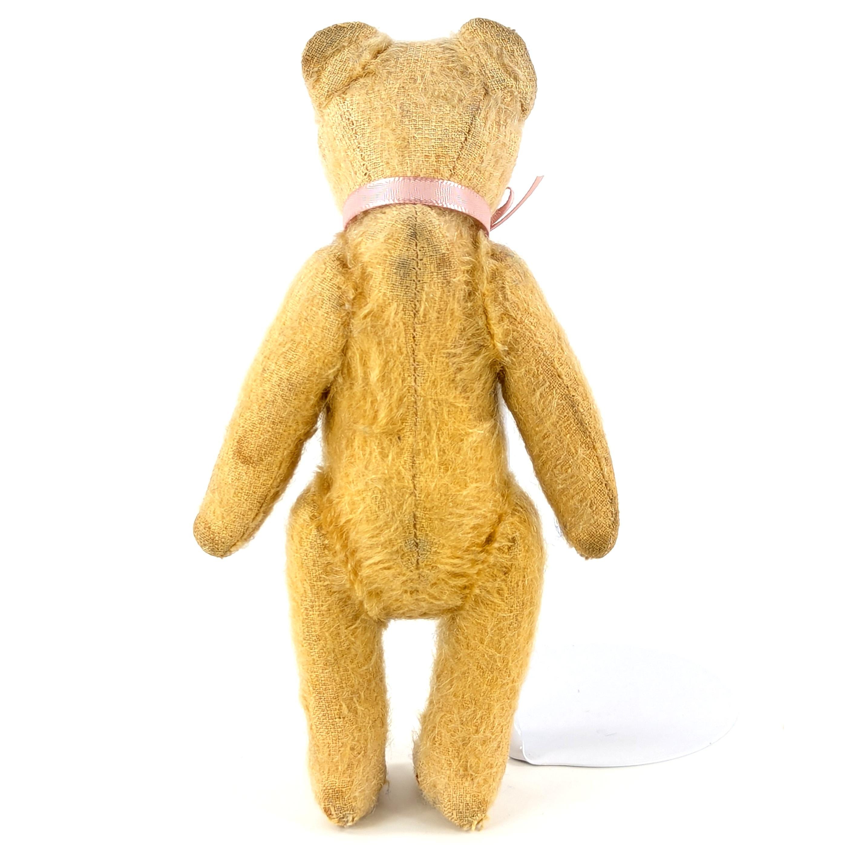 小さな テディベア アンティーク アンティークテディベア スモール 7インチ 1910～1920年代製造 シュー