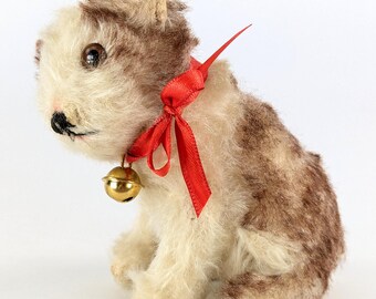 Steiff Puppy Dog Molly With Ids 1966 to 1967 Vintage Smallest 4