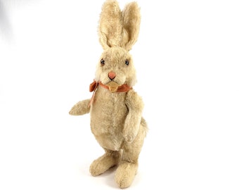 Steiff Konijn Bunny Niki jointed grote 16 inch vintage 1951 tot 1964