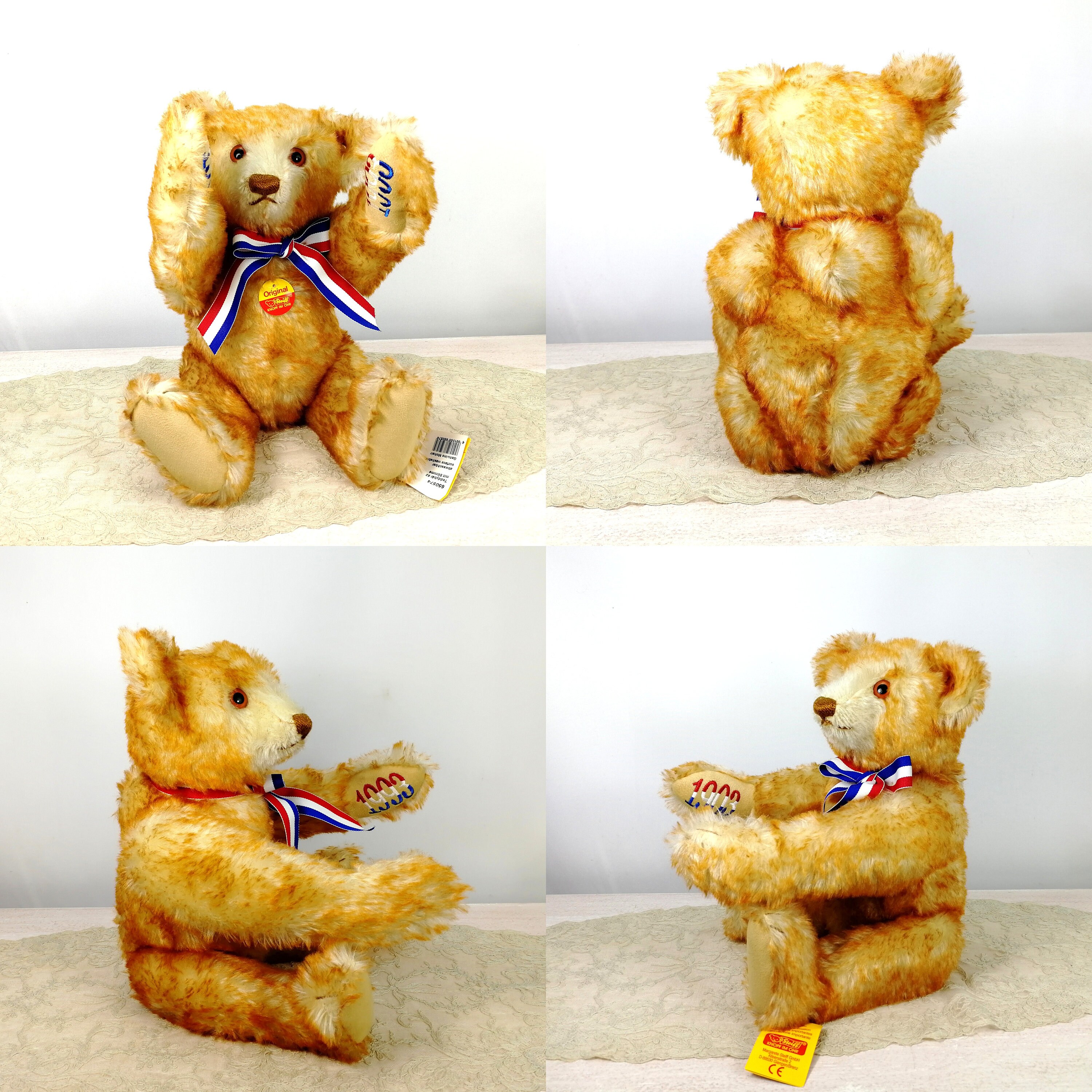 Steiff Bear Alice 1903 Commemorative Ltd Edition 1993 Mint