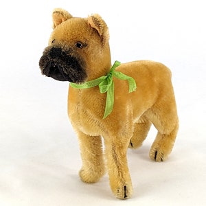 Steiff Boxer Dog 7 inches standing produced 1950 to 1957 only
