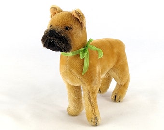 Steiff Boxer Dog 7 inches standing produced 1950 to 1957 only