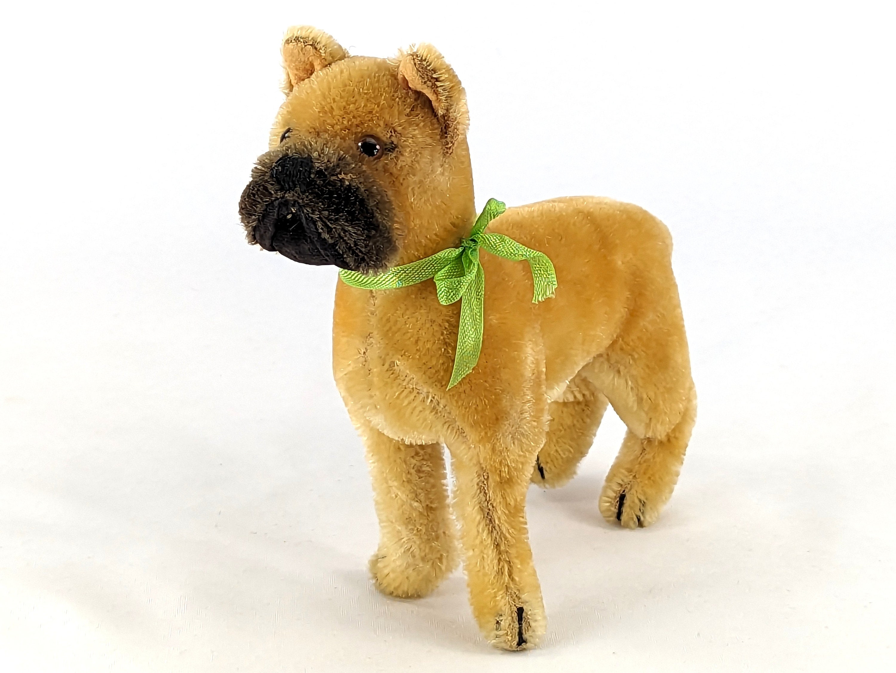 Steiffシュタイフ　Boxer 10㎝ヴィンテージ Steiff Boxer Dog 7 Inches Standing Vintage Produced 1950 to 1957