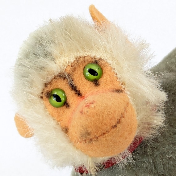 Steiff Monkey Baboon Coco Smallest 4 Inches Vintage 1965 to 1967