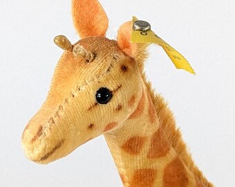 シュタイフ キリン（ID付き） ヴィンテージ 1965～1967年 ベルベット製