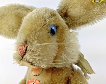Steiff Rabbit Lulac All Ids 17 Inches Vintage 1959 to 1964