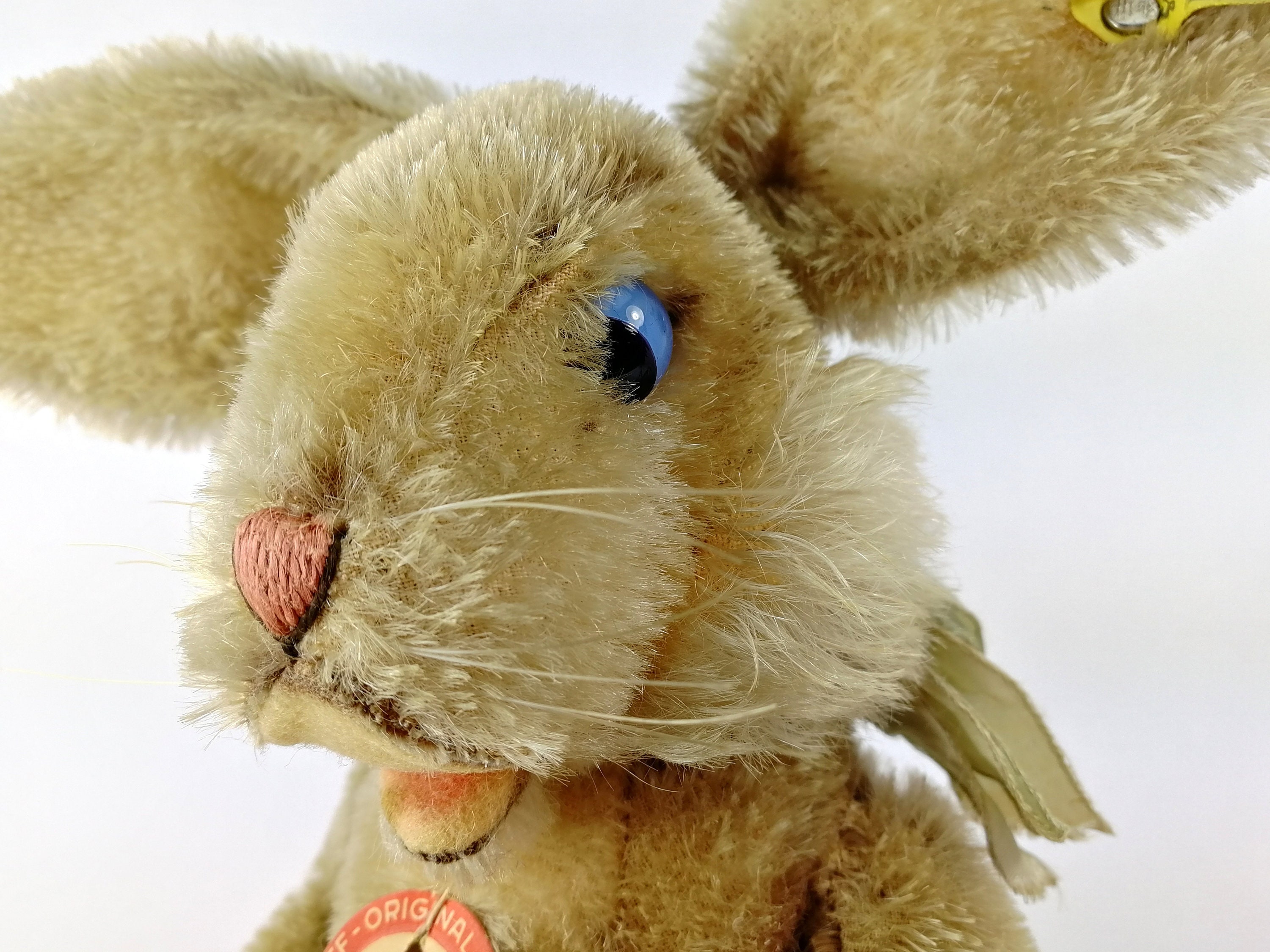【メーカー直売】 Inches 17 Ids All Lulac Rabbit Steiff Vintage 1964 to 1959 ぬいぐるみ
