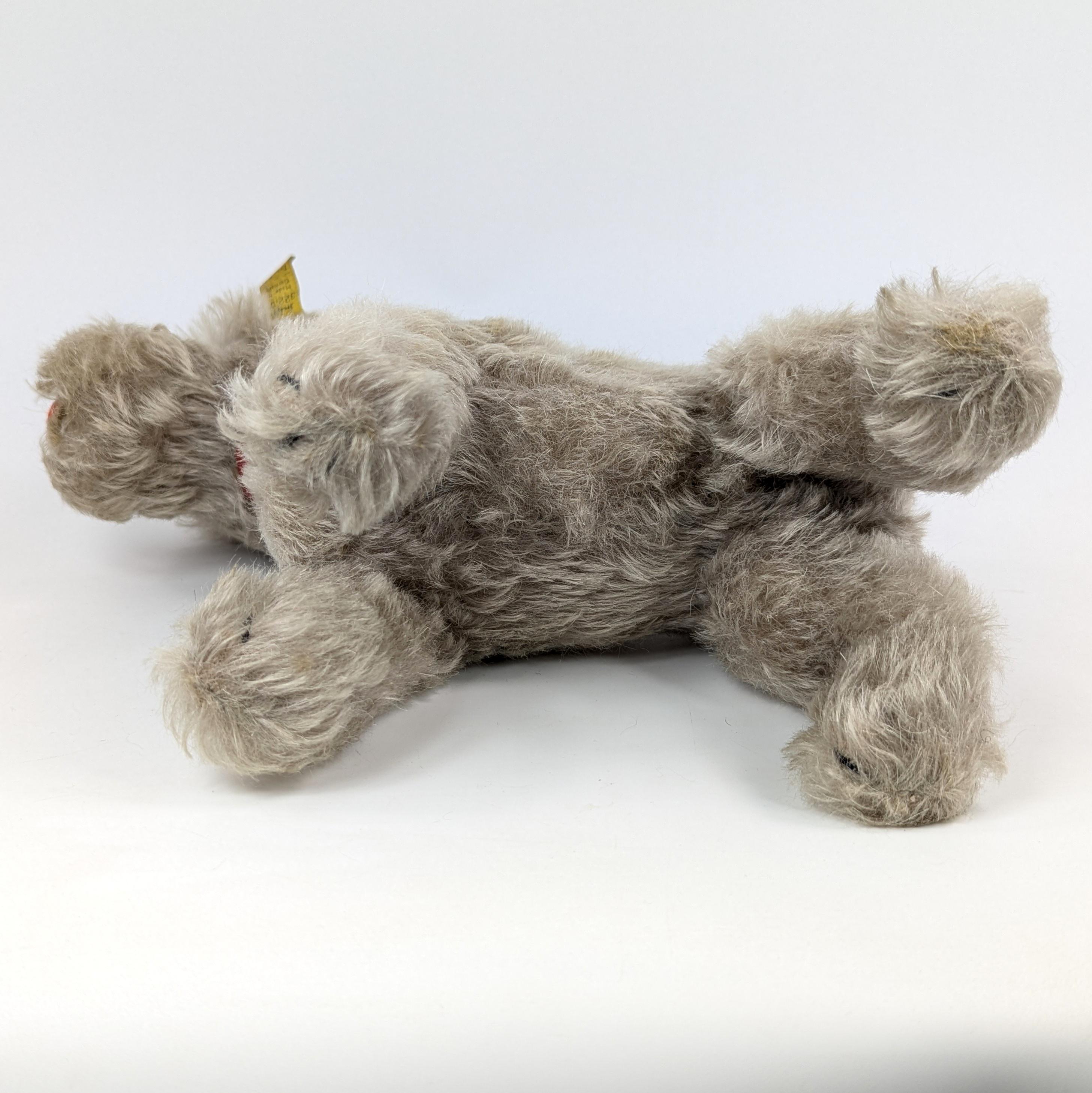 シュタイフ シュナウザー テッシー 9インチ ヴィンテージ 1965～1967年