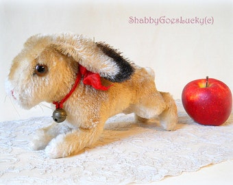 Steiff Hopping Rabbit with IDs largest edition vintage 1959 to 1964