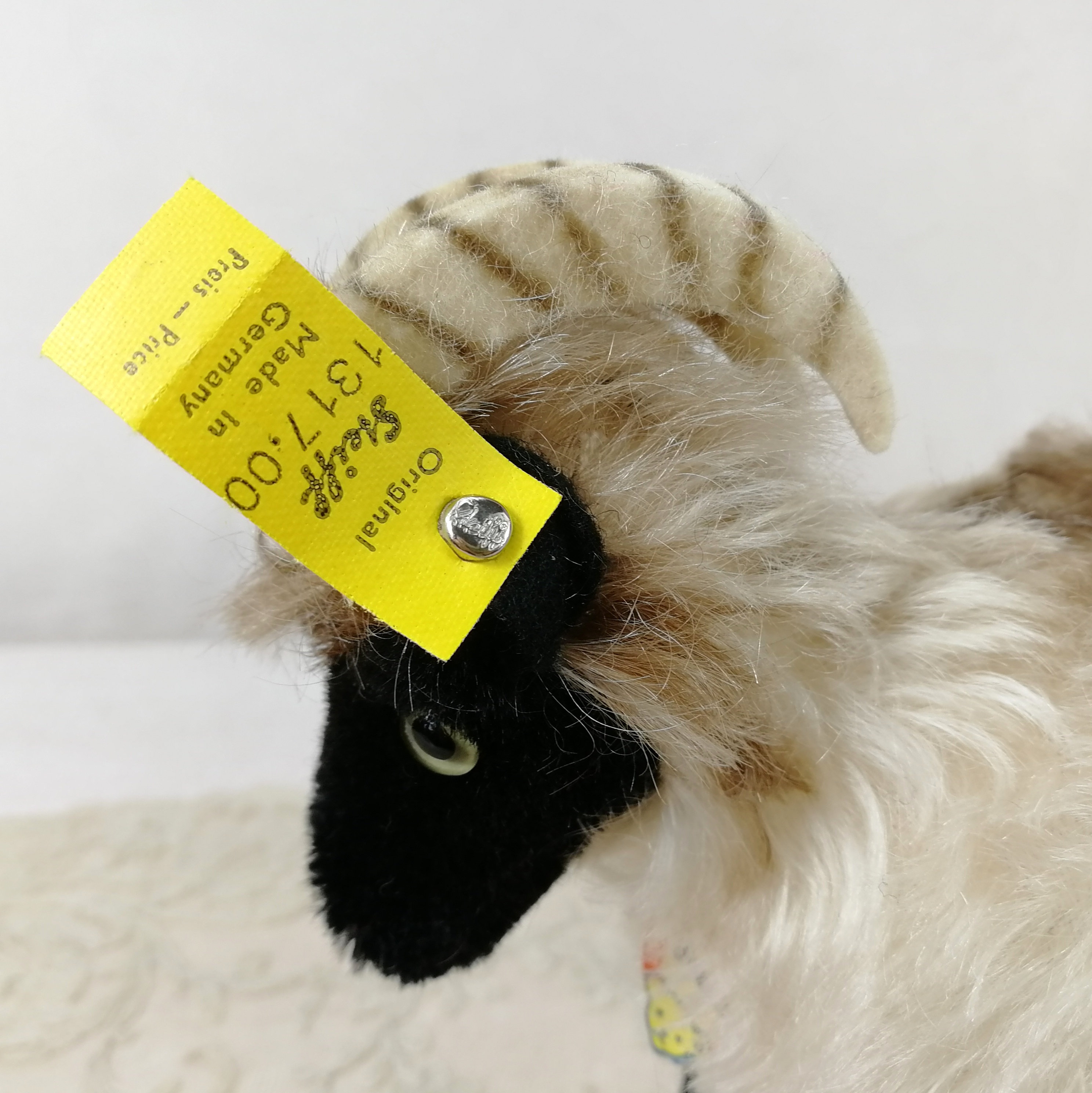Steiff Mountain Sheep With All Ids 7 Inches Vintage 1959 to 1964