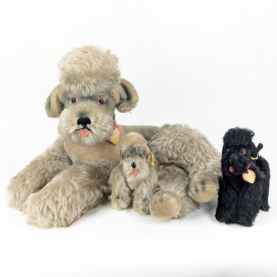 シュタイフ プードル スノビー 全ID 横たわる 大きい 14インチ