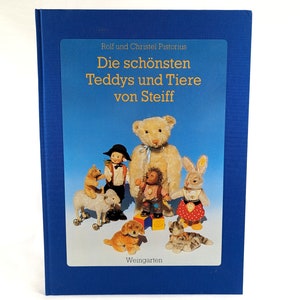 Steiff Teddybären und Tiere Vintage Fotobuch Deutschland 1993