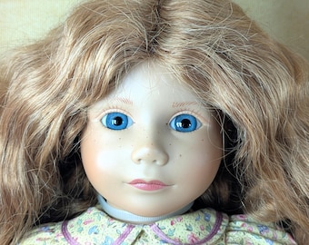 Steiff Doll Alice With Rabbit All Ids 1994 Produced Lmtd Edition