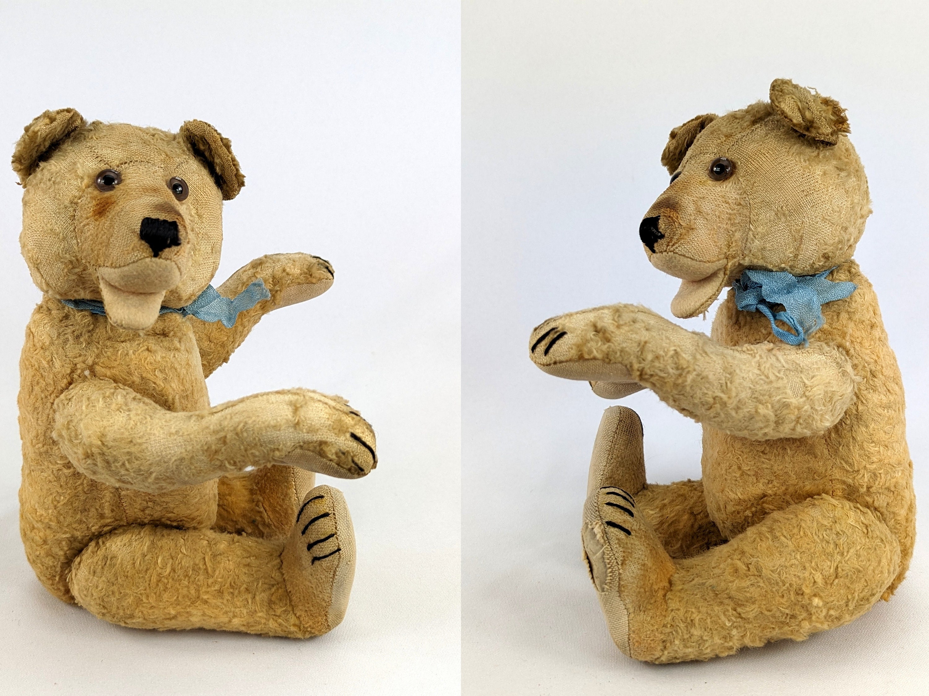 シュタイフ テディベア ヴィンテージ 1930年代初頭 ウール ぬいぐるみ