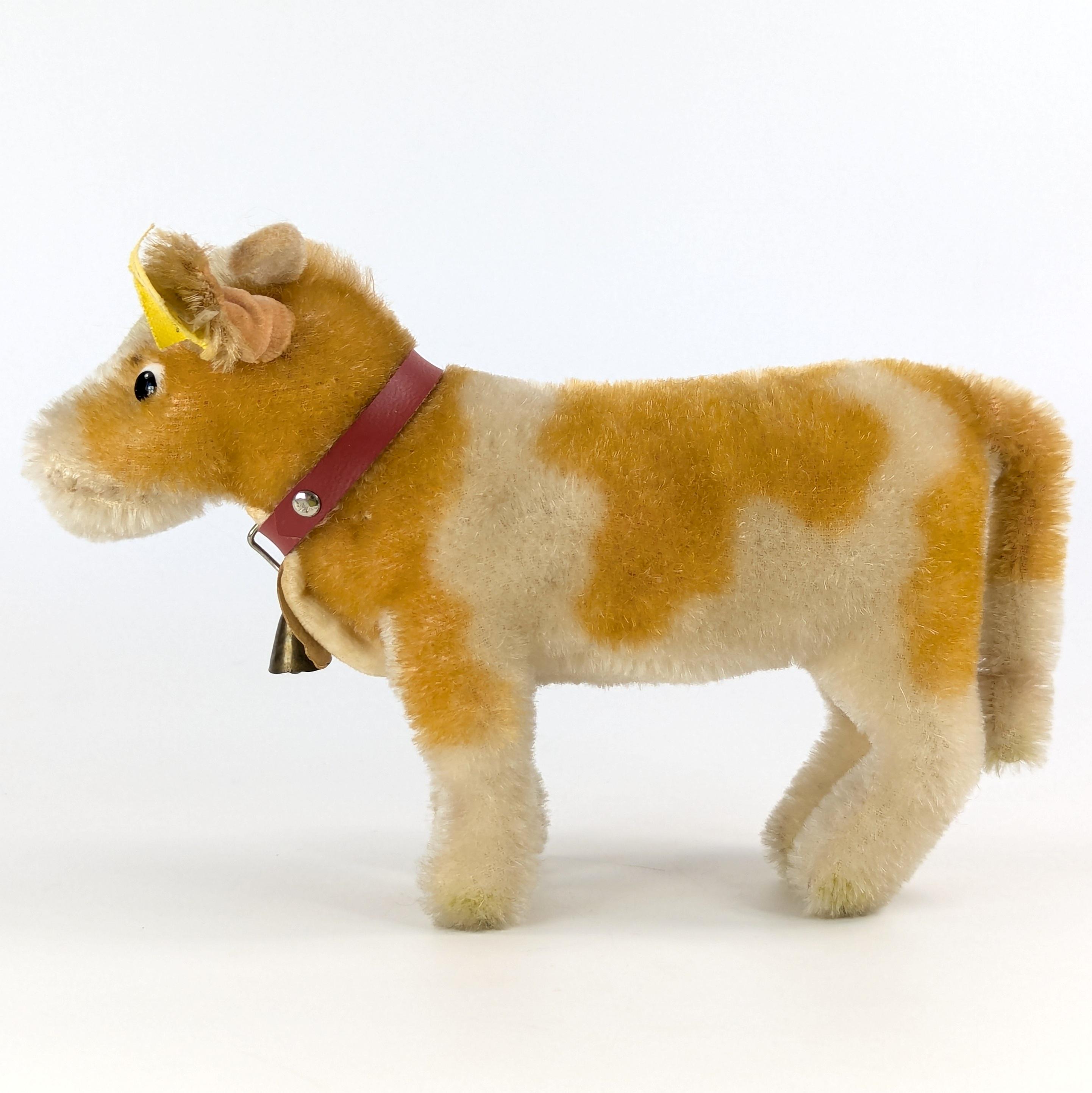 Steiff Cow Bessy All Ids Smallest 5 Inches Vintage 1966 to 1967
