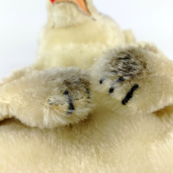 Steiff Wolf Hand Puppet With All Ids Vintage 1968 to 1978 Produced