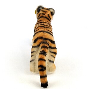 Steiff Tiger Cub con documenti d'identità lunghi 8 pollici, vintage dal 1968 al 1975 immagine 5