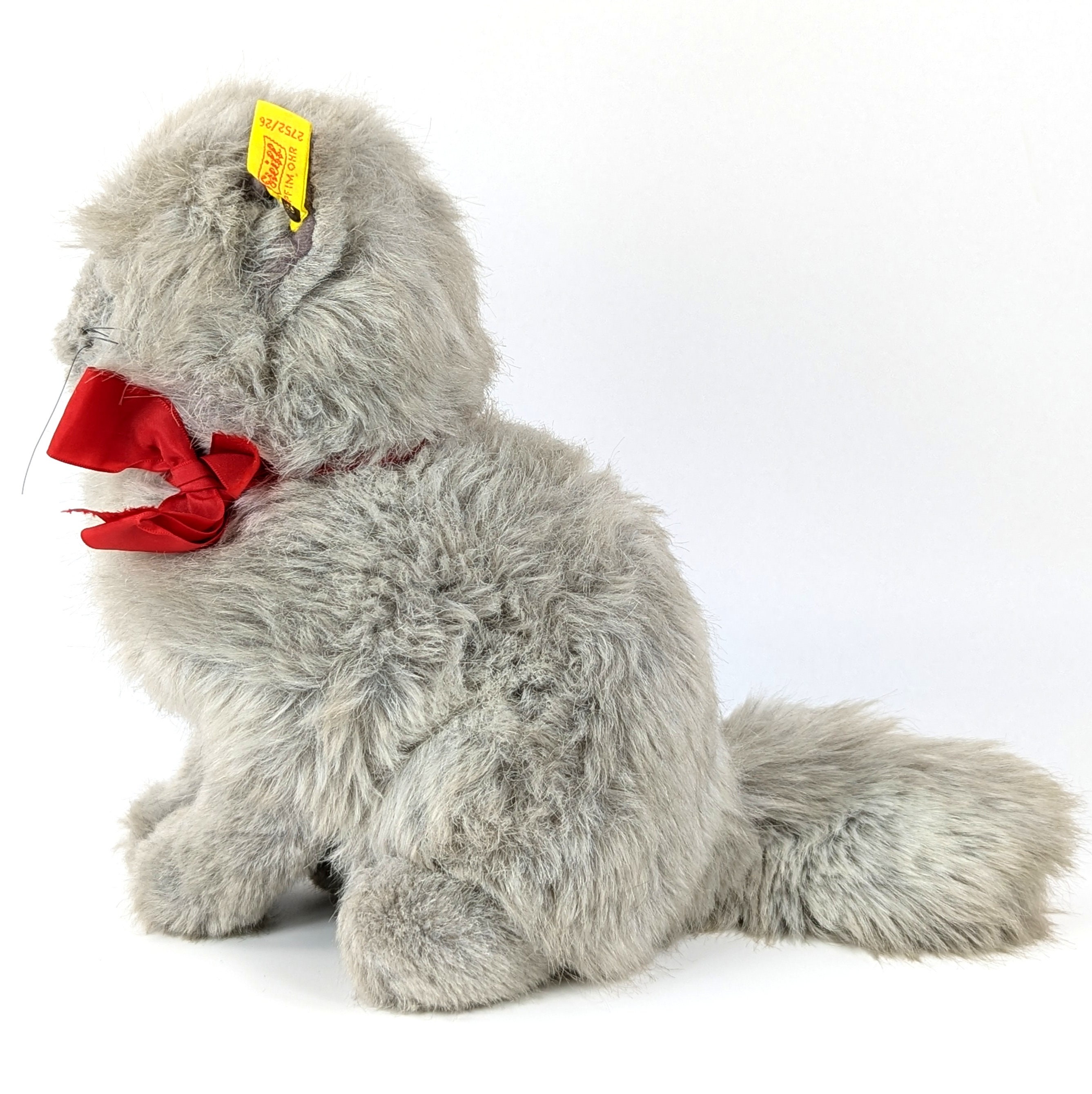 シュタイフ ペルシャ猫 ミンカ ID付き 10インチ 座っている