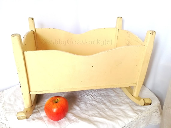 antique doll crib