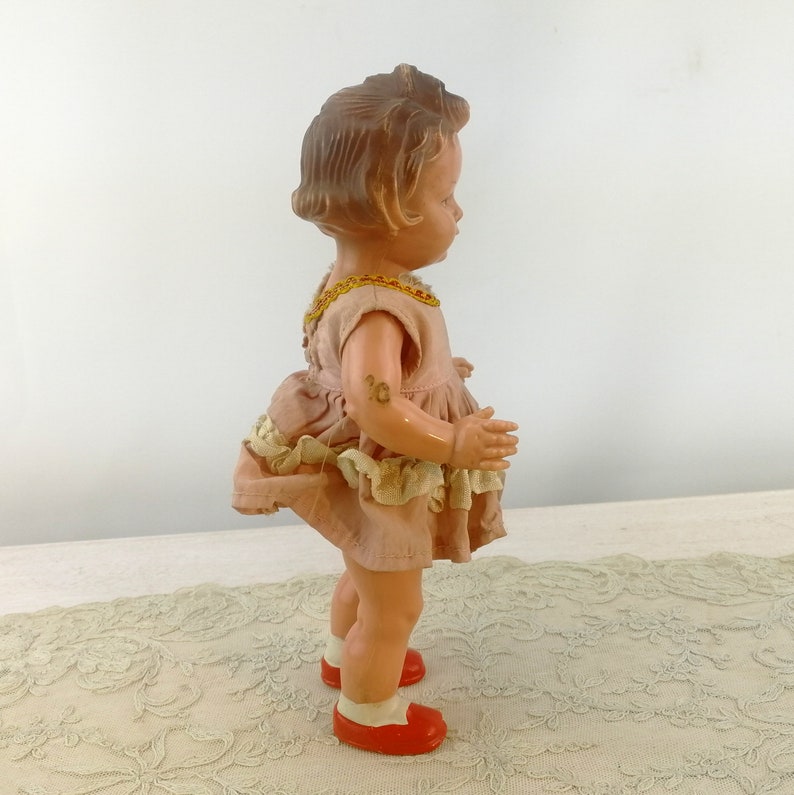 1950s German celluloid doll by Milon Gehler 8 inches original | Etsy