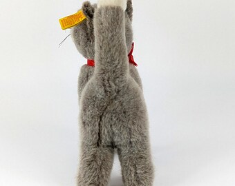 Steiff Cat Cattie With Ids Smallest 7 Inches Standing Vintage 1984