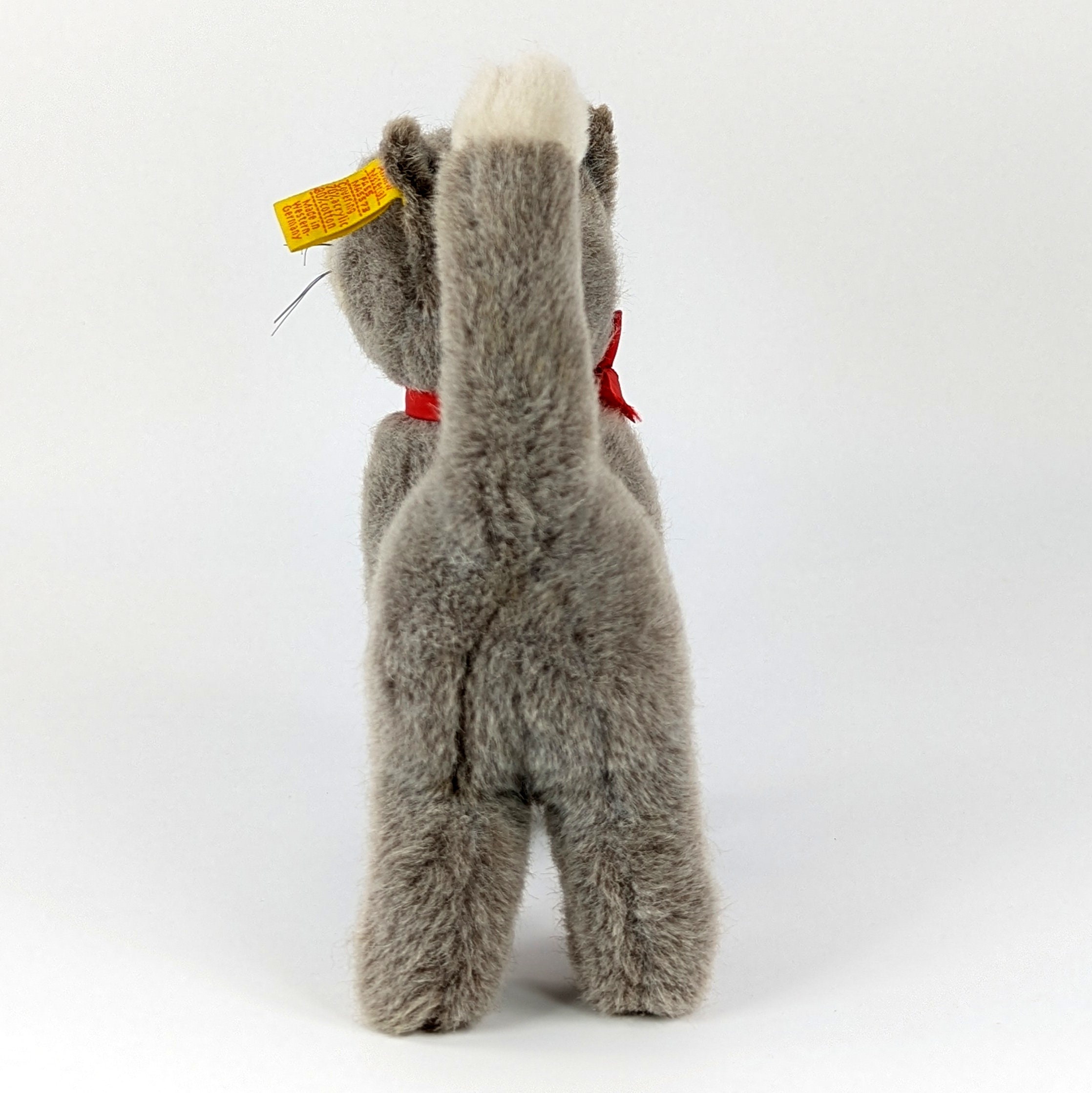 ビンテージ　シュタイフ　KITTY　キャット　猫　一番小さいサイズ シュタイフ キャット キャティ ID付き 最小 7インチ 立位