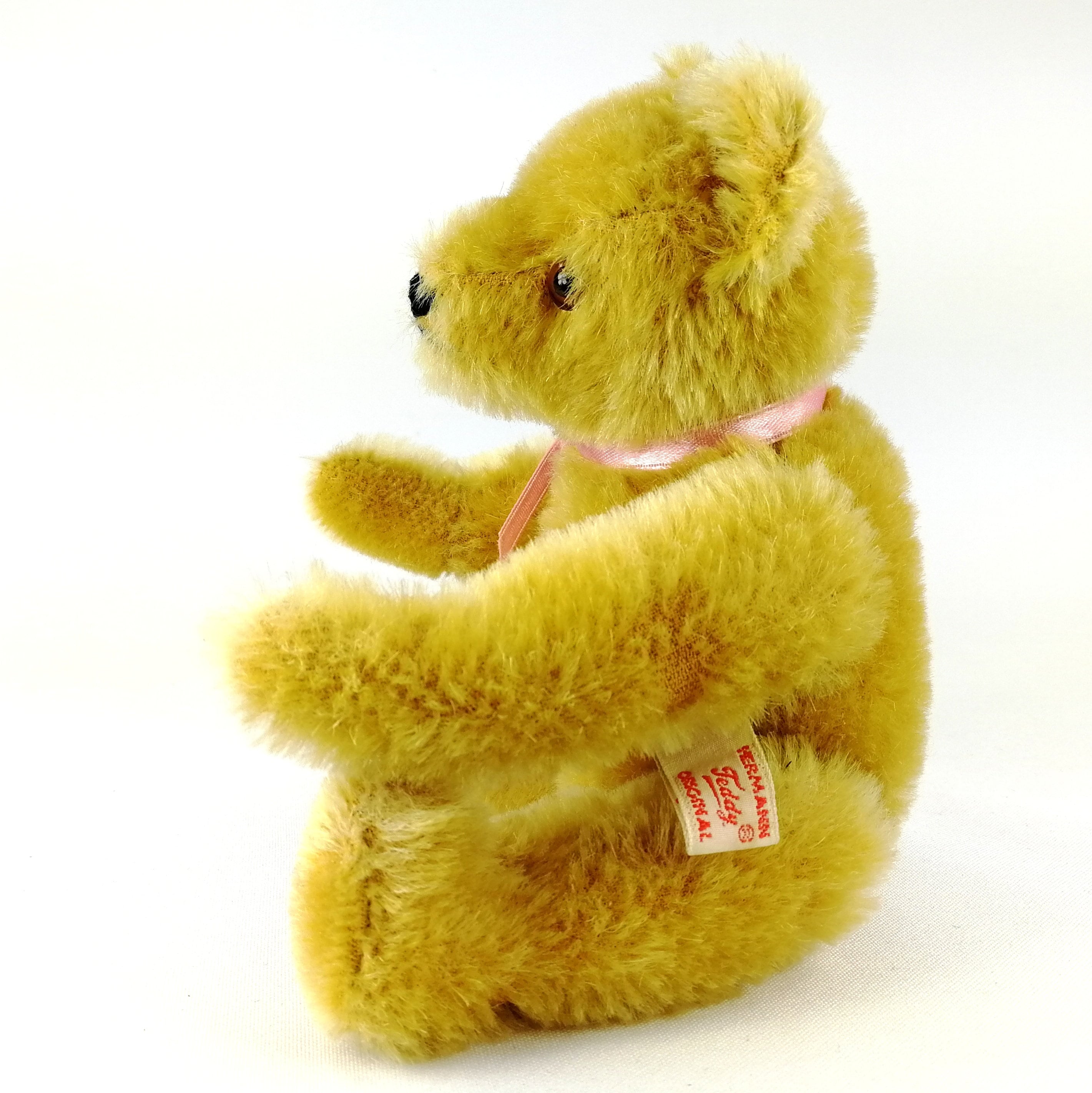 Hermann Teddy Original With ID 9 Inches German Vintage Bear - Etsy