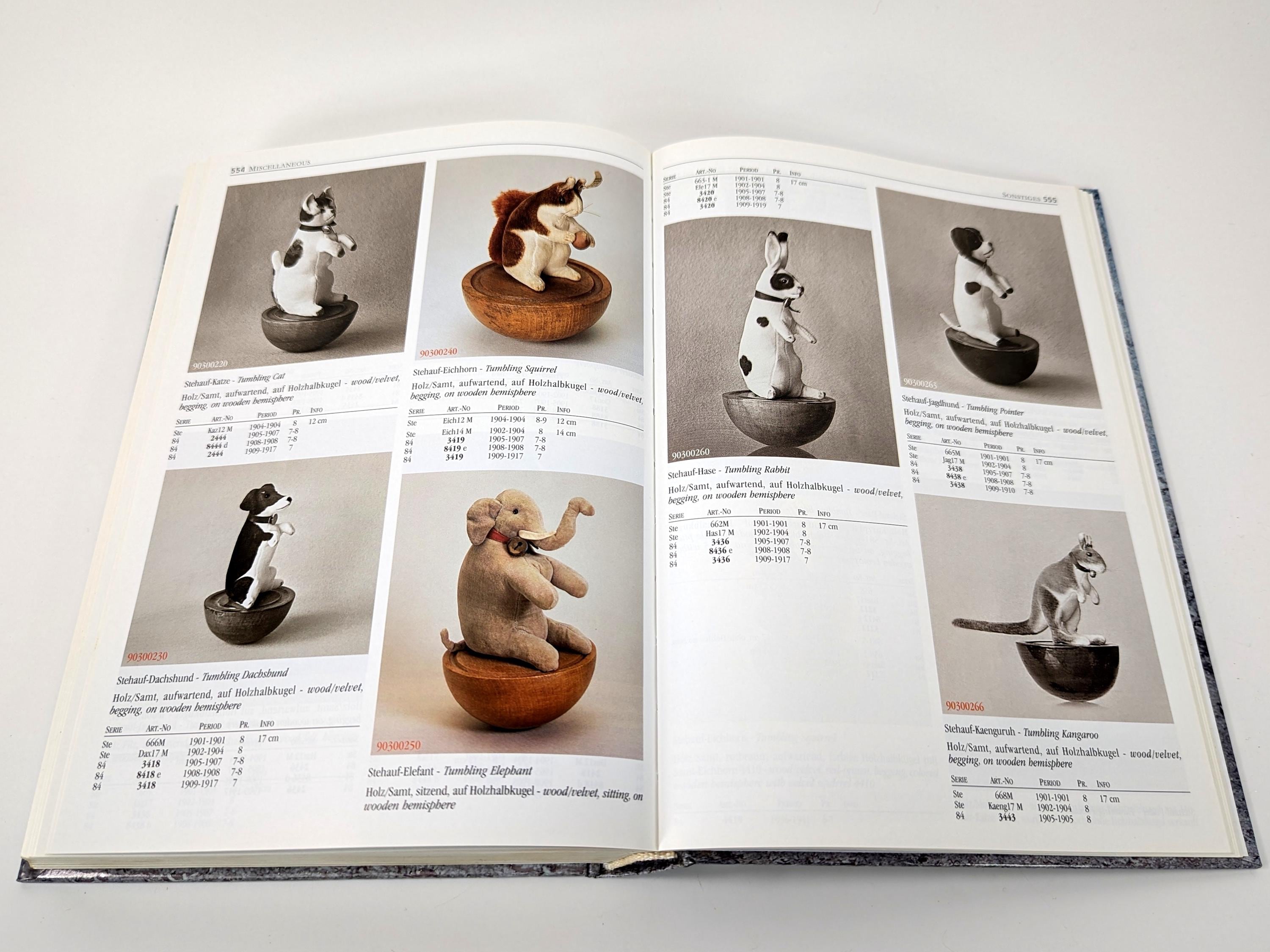Steiff Assortment 1892 to 1943 by Gunther Pfeiffer Standard