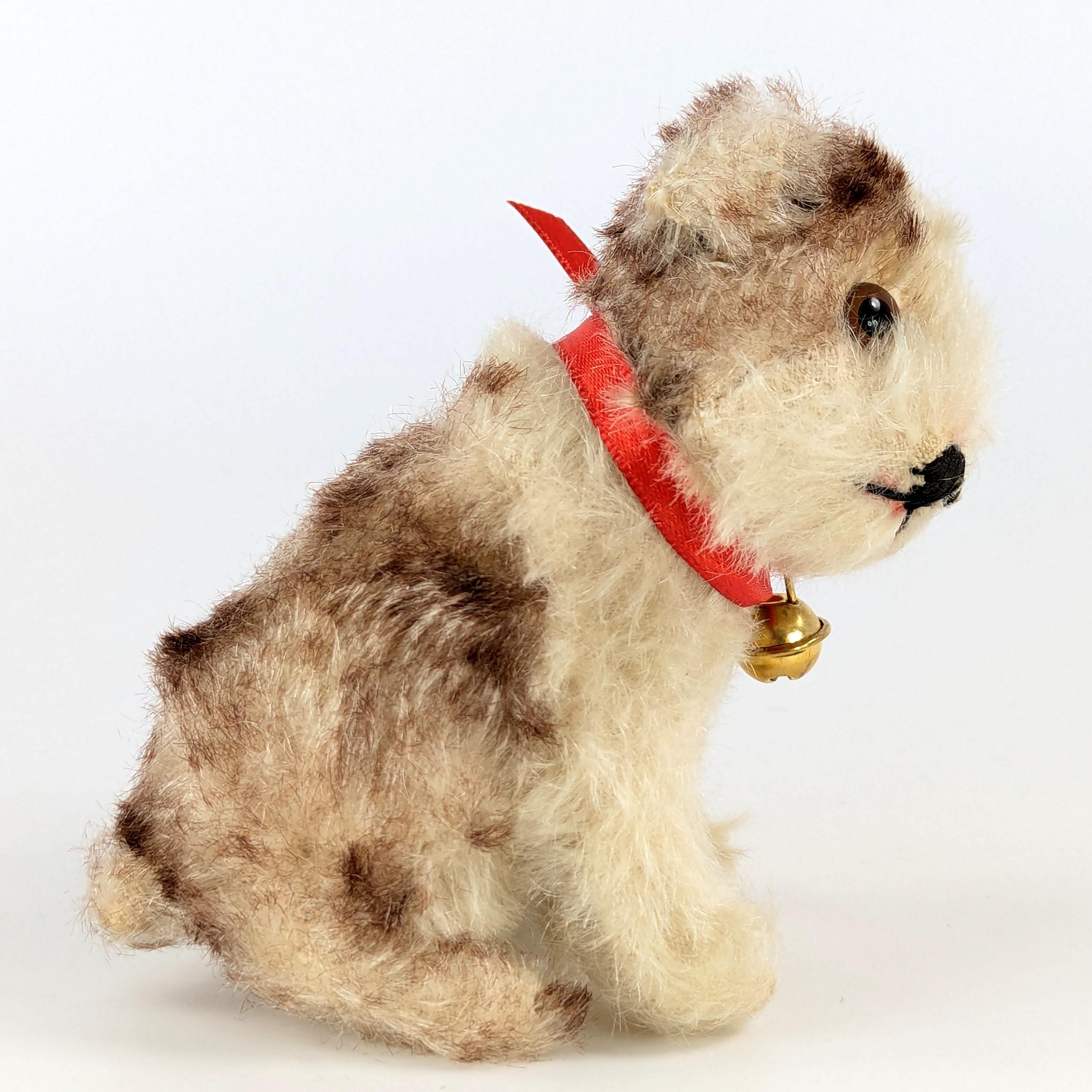 Steiff Puppy Dog Molly With Ids 1966 to 1967 Vintage Smallest 4