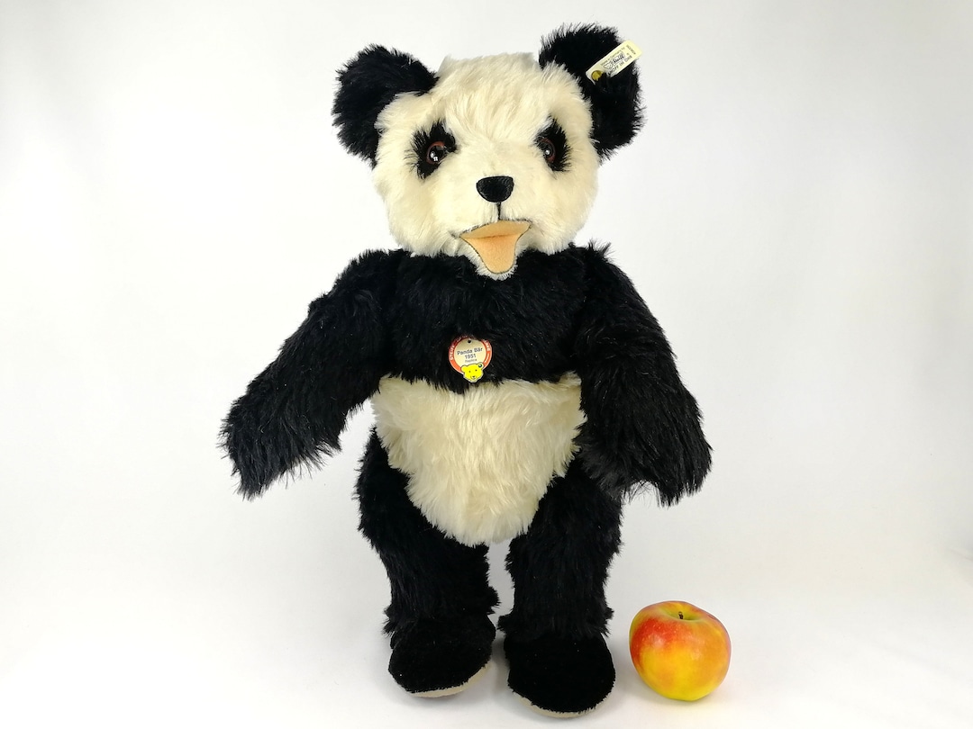 Steiff Panda Bear 1951 All Ids Huge 20 Inches Produced 1995 in Limited Edition - Etsy Steiff Panda Bear 1951 All Ids Huge 20 Inches Produced 1995 in Limited Edition - Etsy