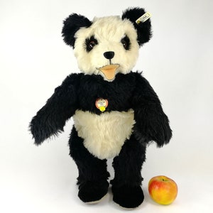 シュタイフ　レプリカ　☆Panda Bear Replica 1951 Sale Priced Vintage Steiff Panda Bear 1951 Replica LTD. Ed