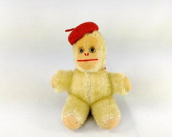 Caricatured Small Monkey with cap made by Diem in 1950s Germany