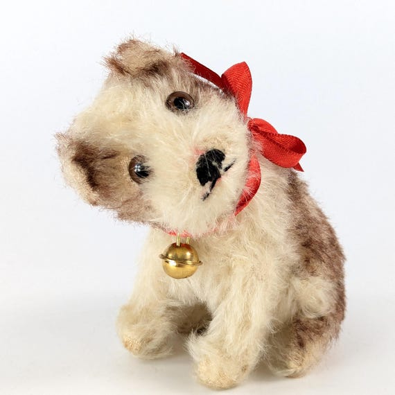 Steiff Puppy Dog Molly With Ids 1966 to 1967 Vintage Smallest 4