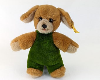 Steiff Dog Toldi with IDs 7 inches produced 1982 to 1983
