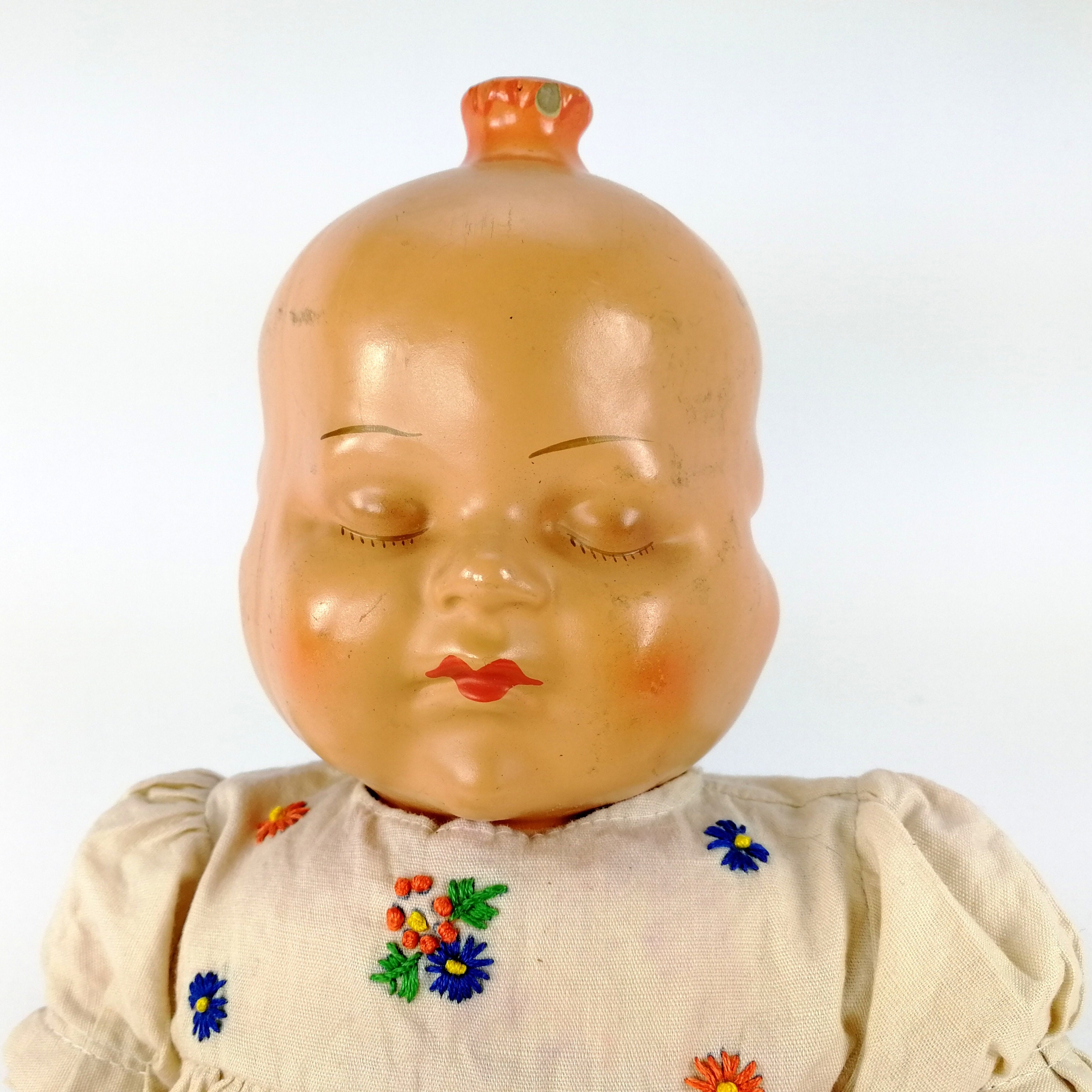 Trudy Three Faced Doll With Working Voice Box 15 Inches Tall